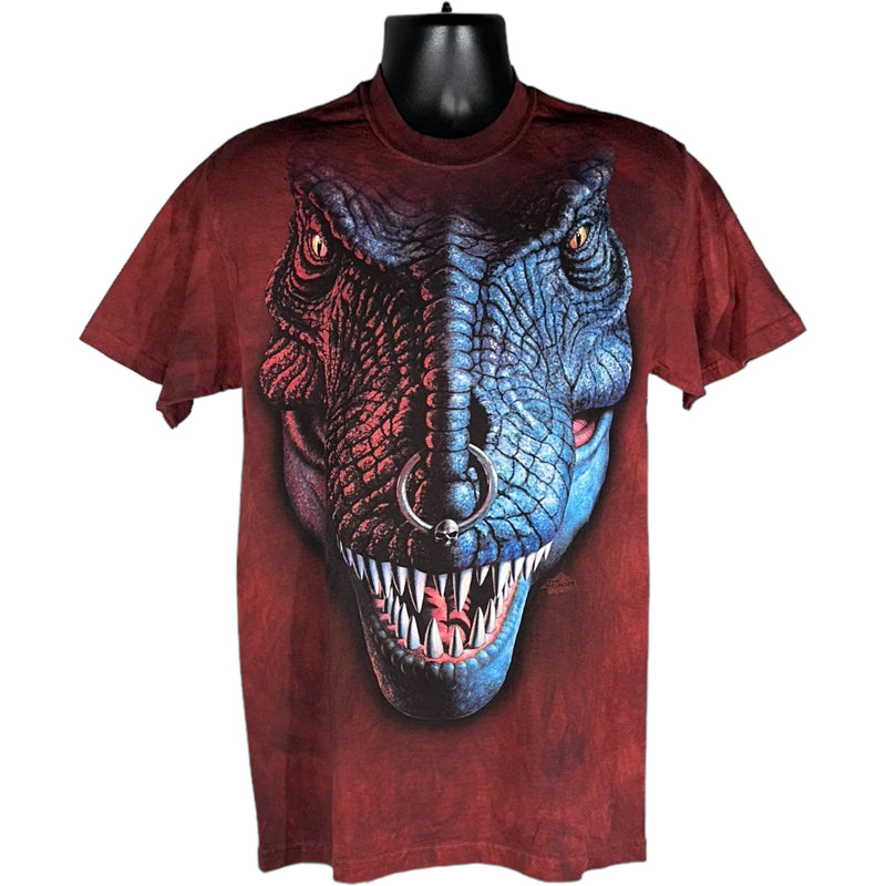 Vintage The Mountain Dinosaur Big Face Tee