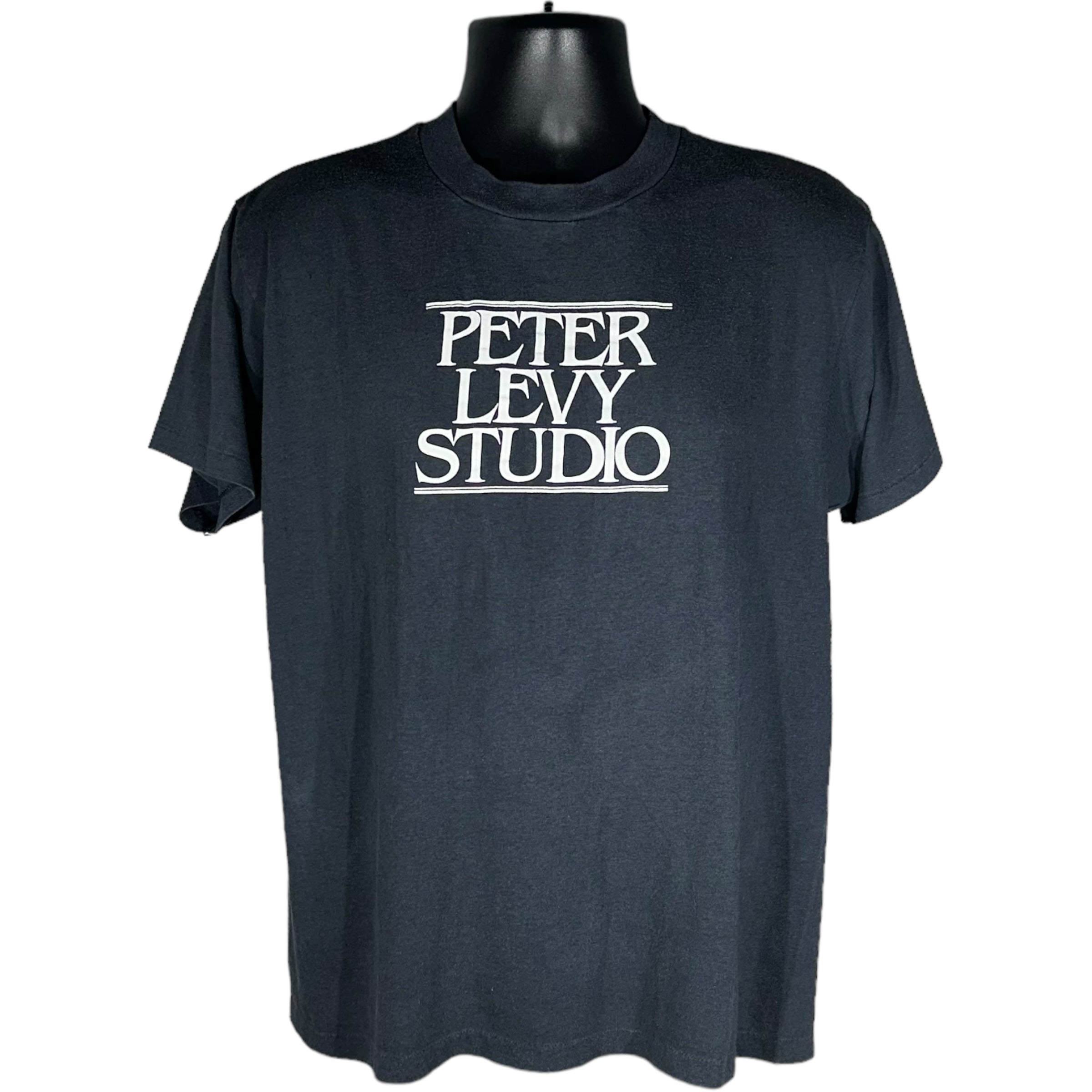 Vintage Peter Levy Studio Spellout Tee