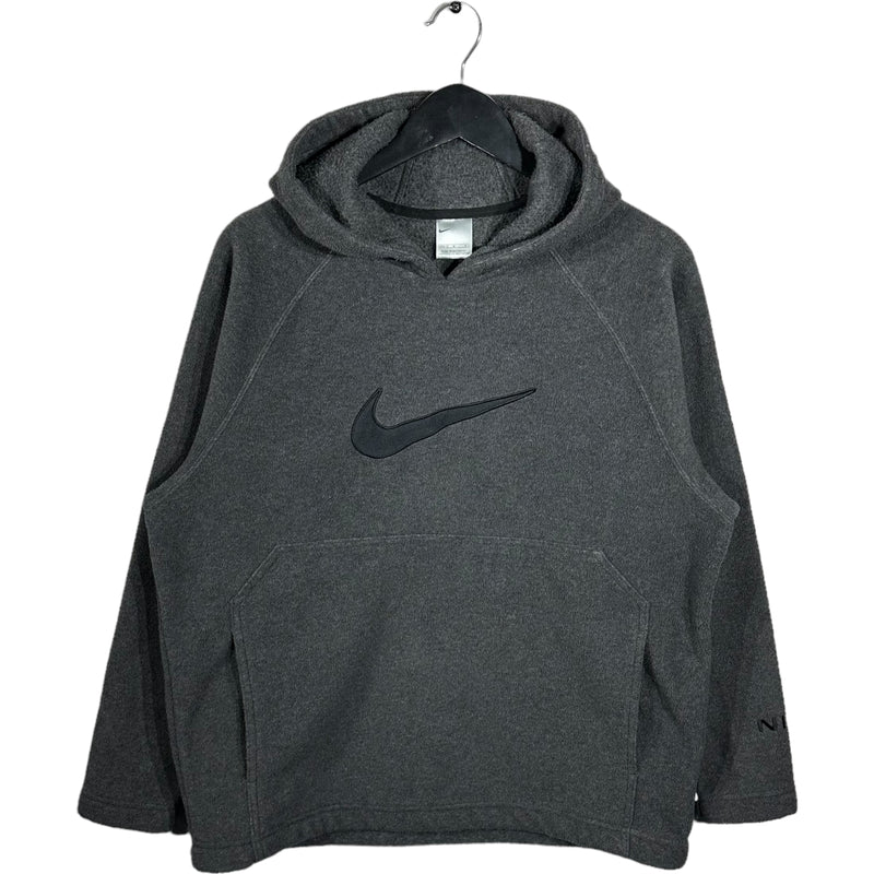 Vintage Nike Embroidered Logo Fleece Hoodie