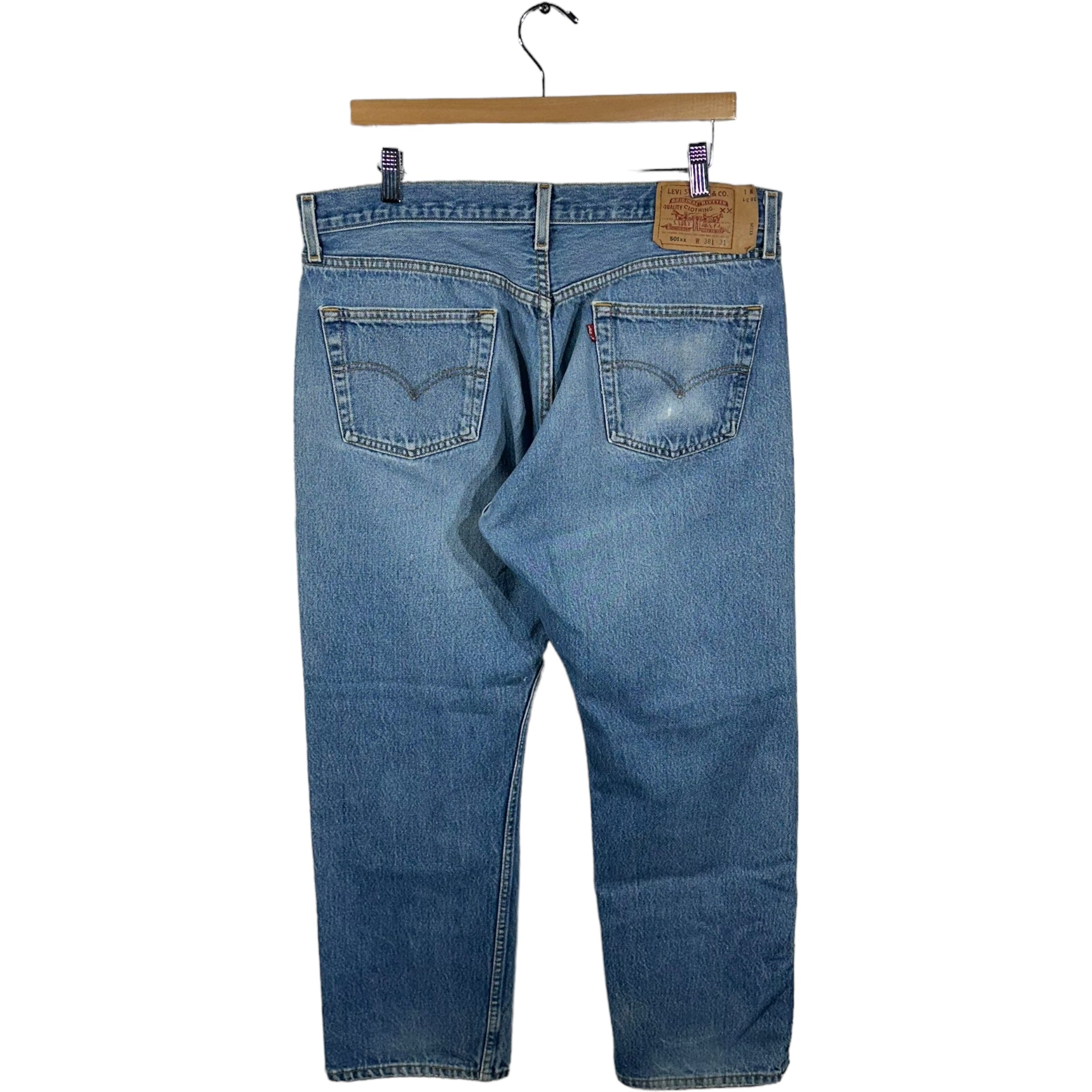 Levi, 501 authentic button fly jeans