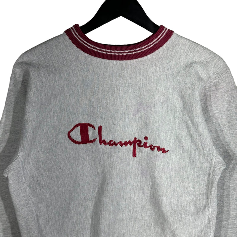 Vintage Champion Reverse Weave Spellout Crewneck