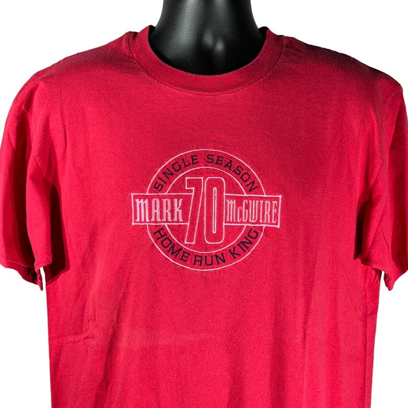 Vintage Mark McGwire Single Season Home Run King #70 Tee