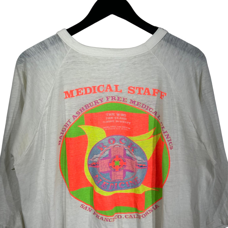 Vintage The Who San Francisco Medical Staff Long Sleeve 1982