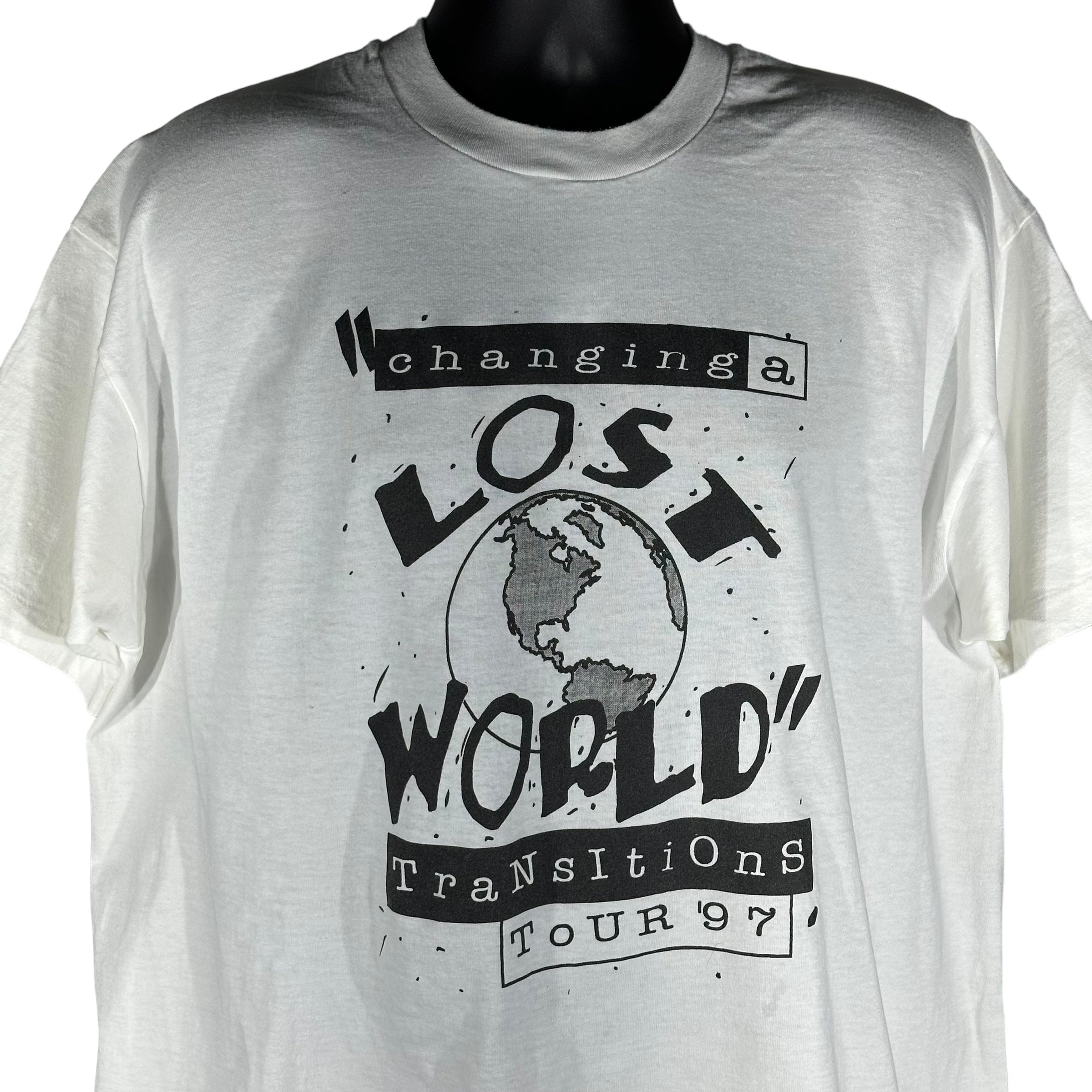 Vintage Lost World "Changing A Transitions" Tour Tee 1997