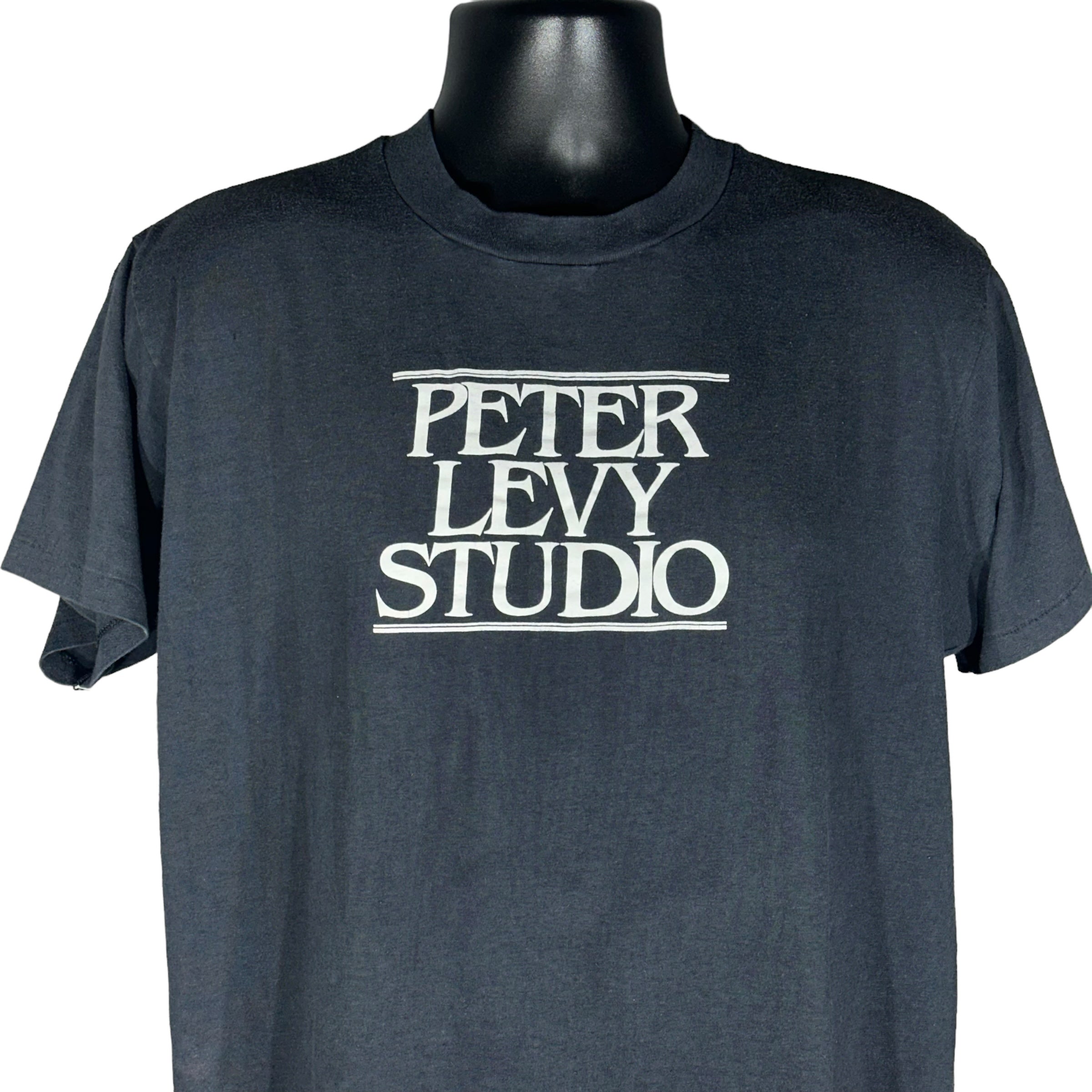 Vintage Peter Levy Studio Spellout Tee