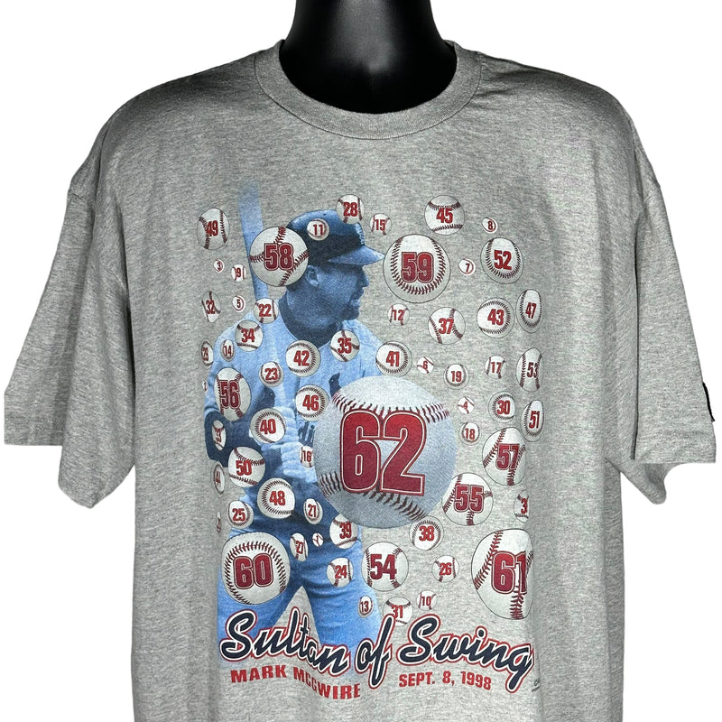 Vintage Mark McGwire "Sultan Of Swing" Starter Tee 1998