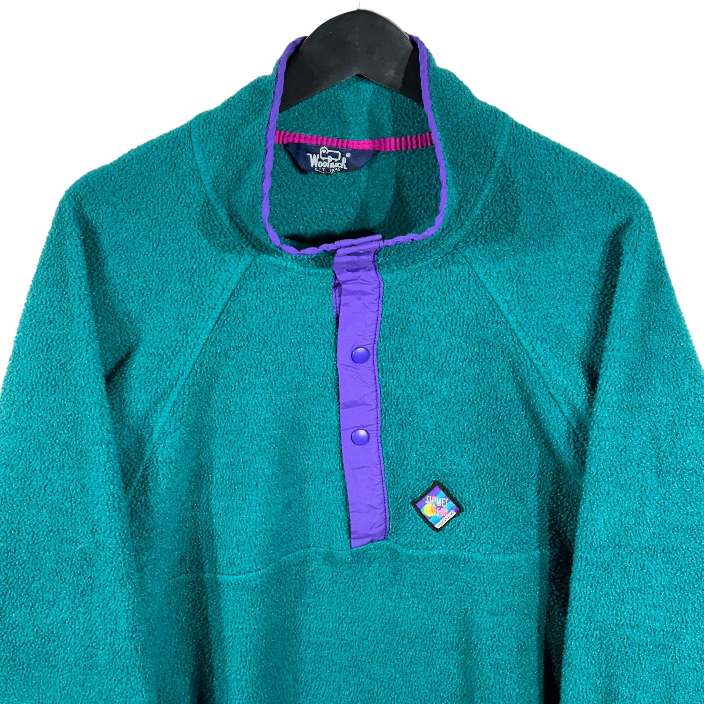 Vintage Woolrich 1/4 Button Fleece