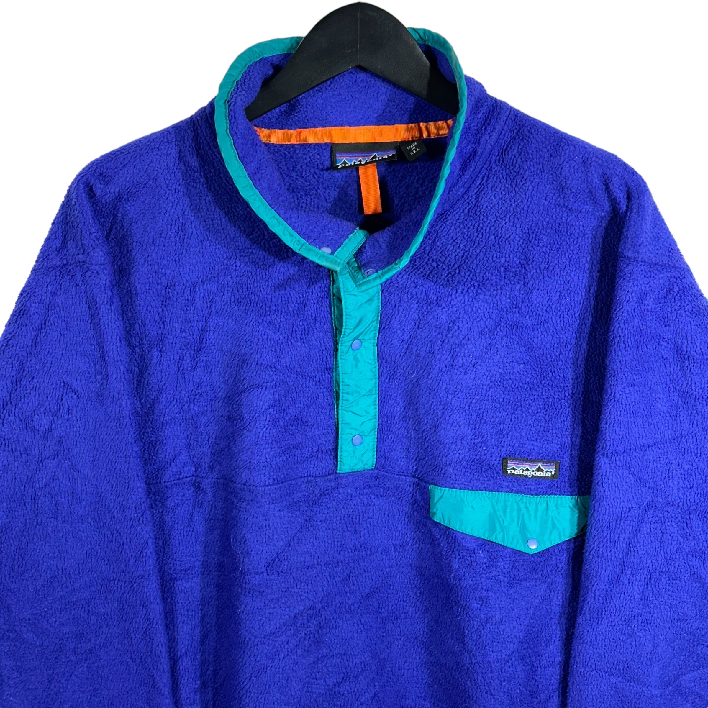 Vintage Patagonia 1/4 Button Up Fleece