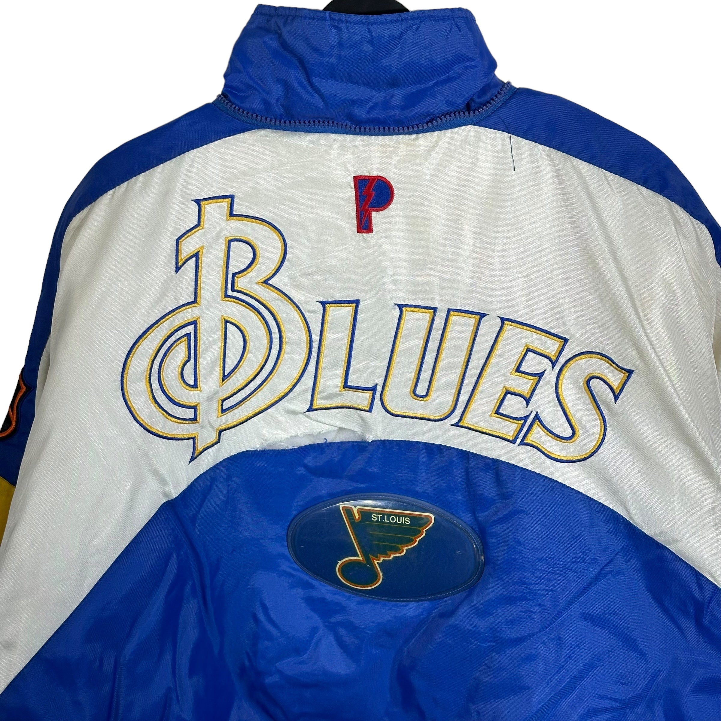 Vintage St. Louis Blues Pro Player Puffer Jacket