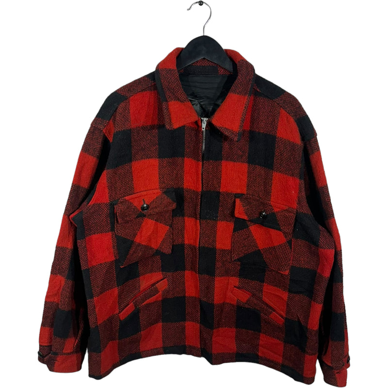 Vintage Flannel Full Zip Jacket