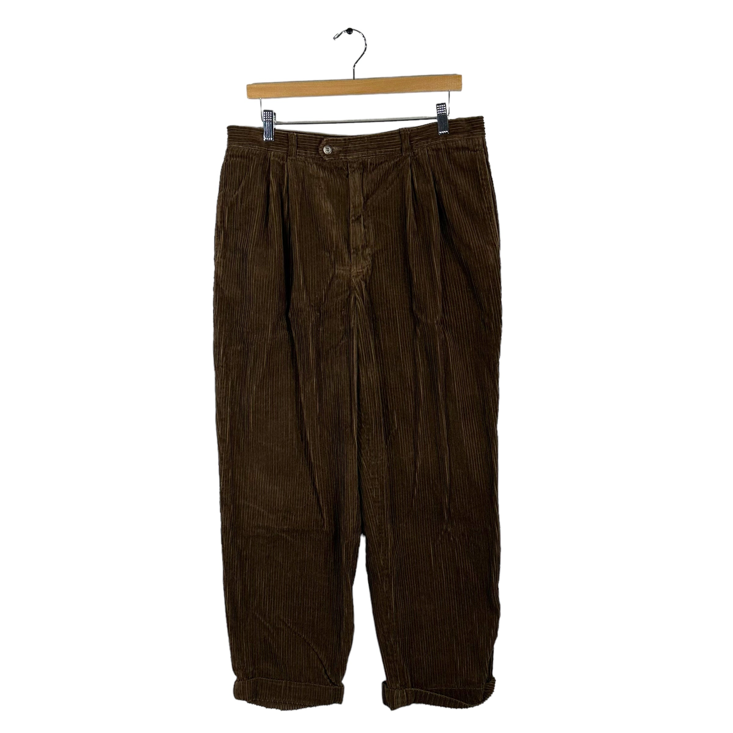 Vintage City Casuals Corduroy Straight Leg Pants