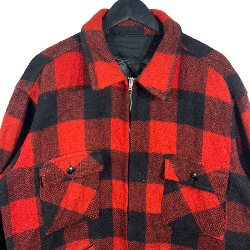 Vintage Flannel Full Zip Jacket