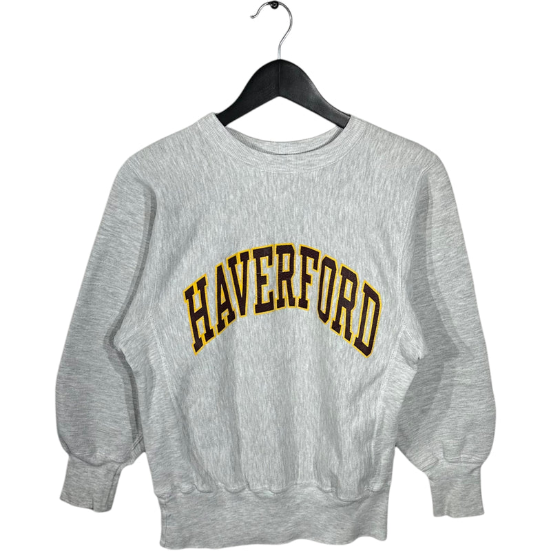 Vintage Champion Reverse Weave Haverford Crewneck