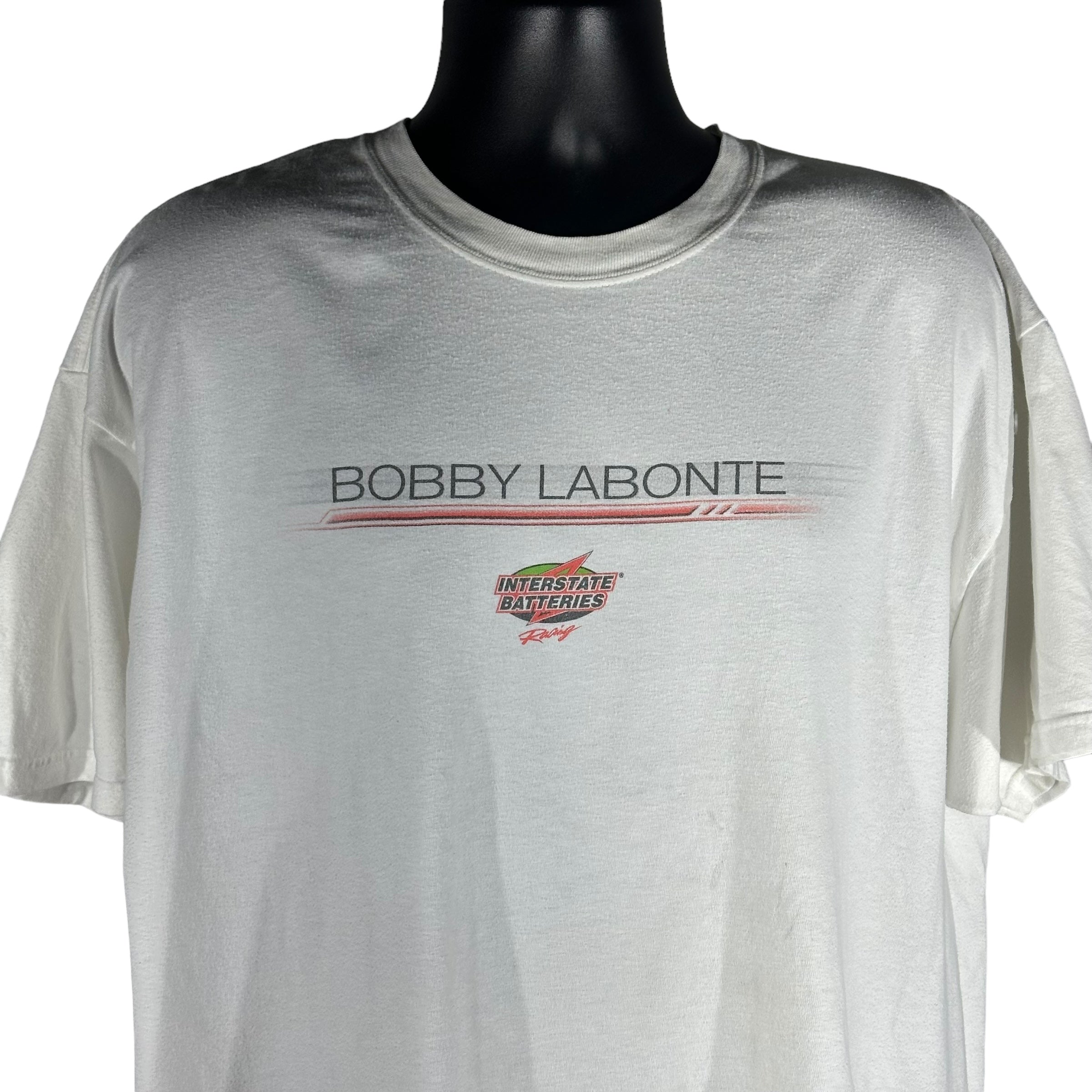 Vintage Interstate Batteries Boby Labonte Tee