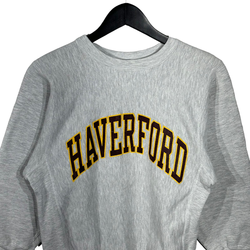 Vintage Champion Reverse Weave Haverford Crewneck