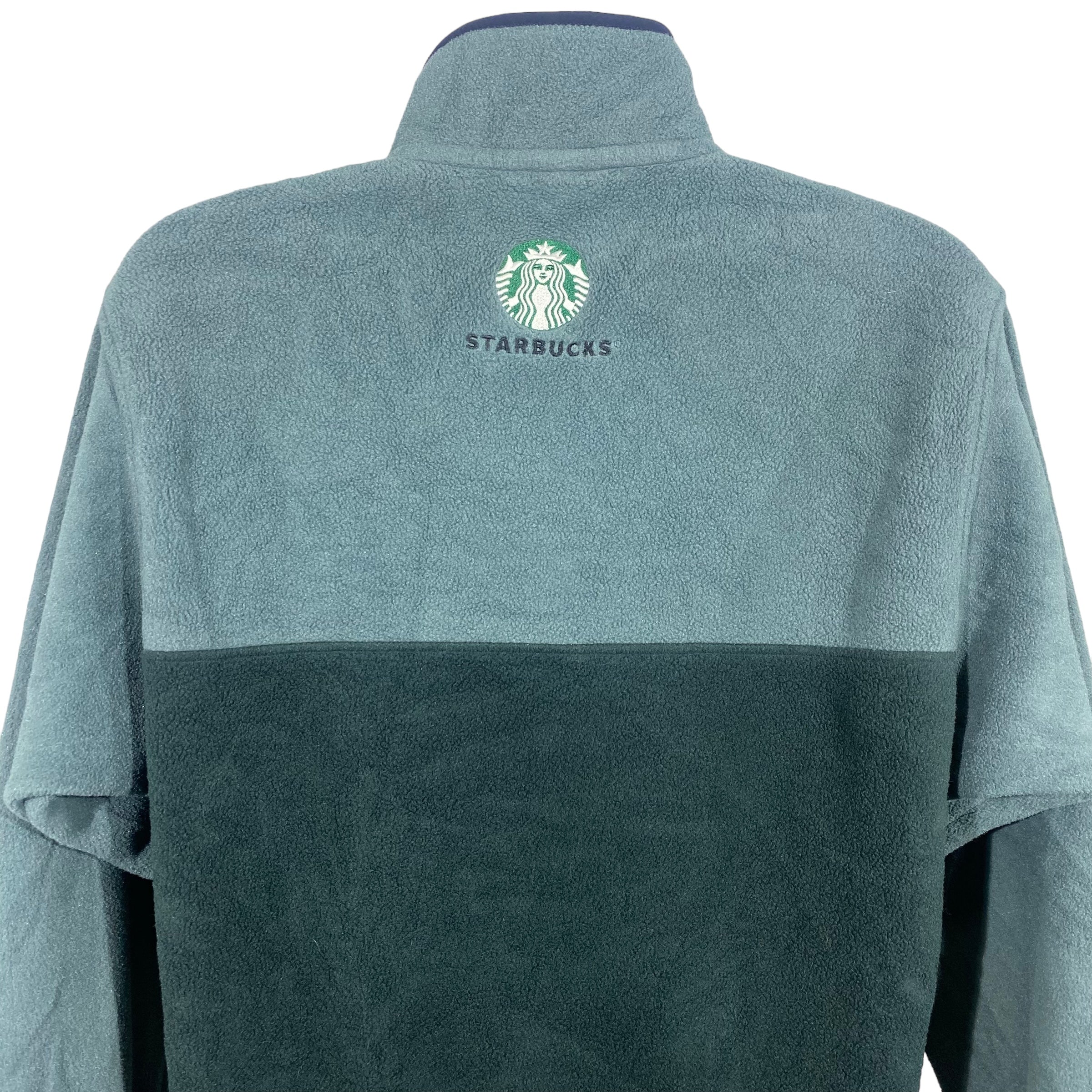 Patagonia Starbucks Color Block Fleece 2000's
