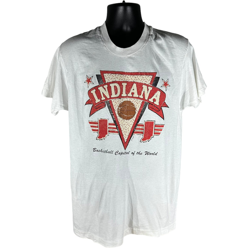 Vintage Indiana "Basketball Capital Of The World" Tee