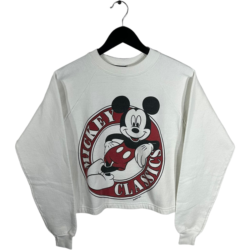 Vintage Mickey Classics Cropped Crewneck