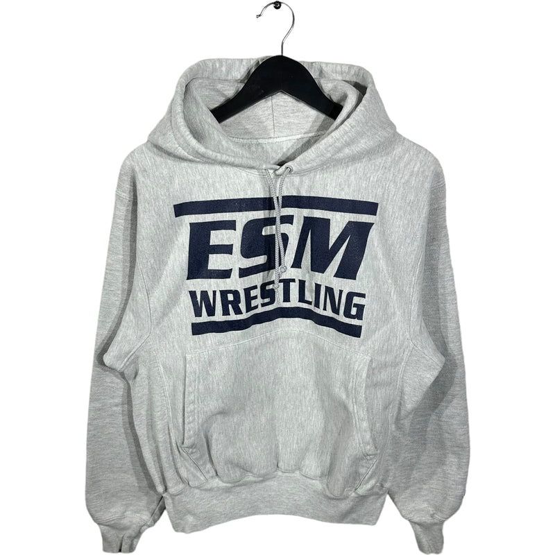 Vintage ESM Wrestling Champion Reverse Weave Hoodie