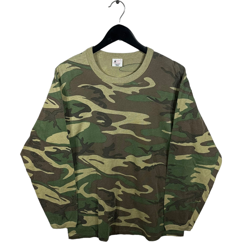 Vintage Brigade Camo Long Sleeve Tee