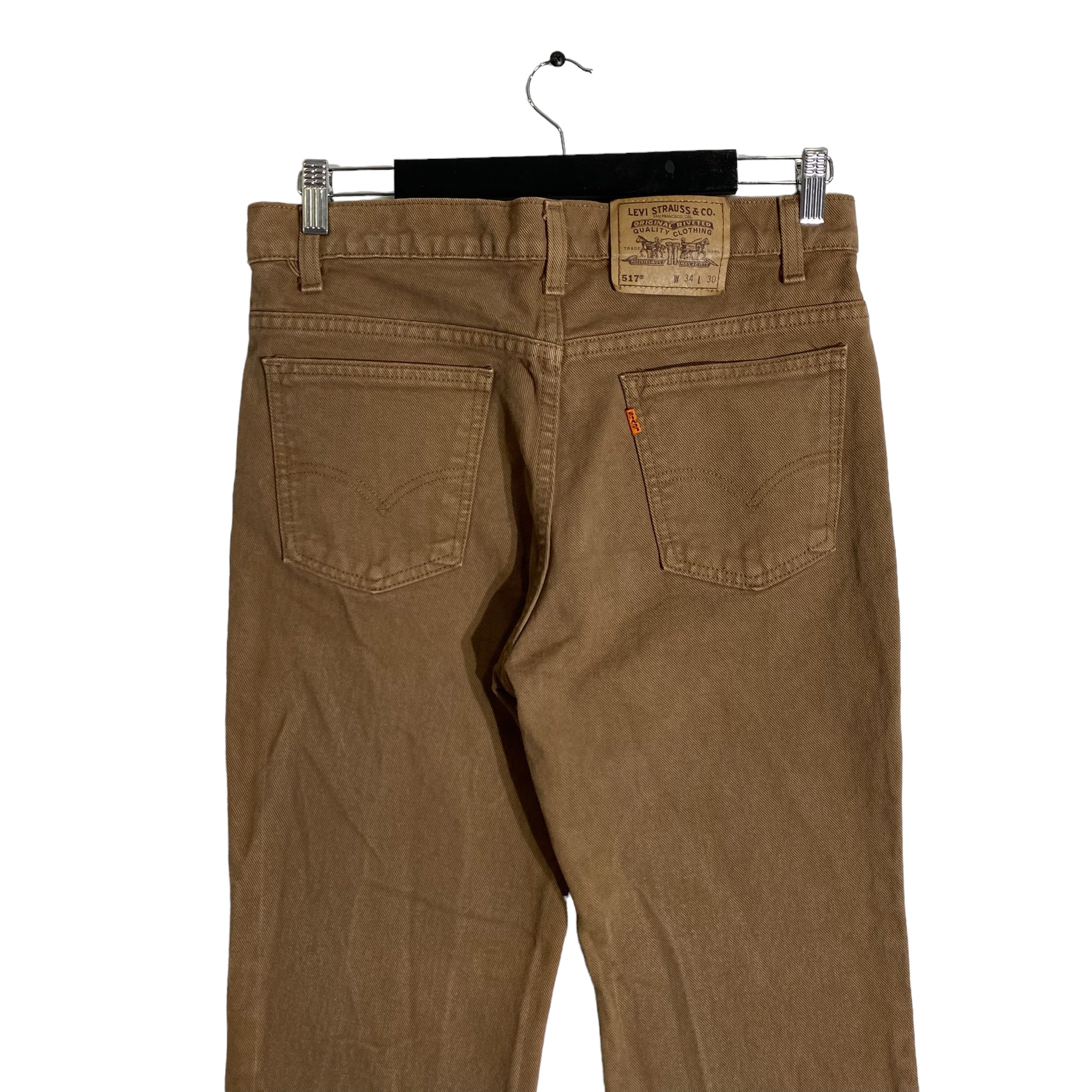 Vintage Levi's 517 Orange Tab Jeans
