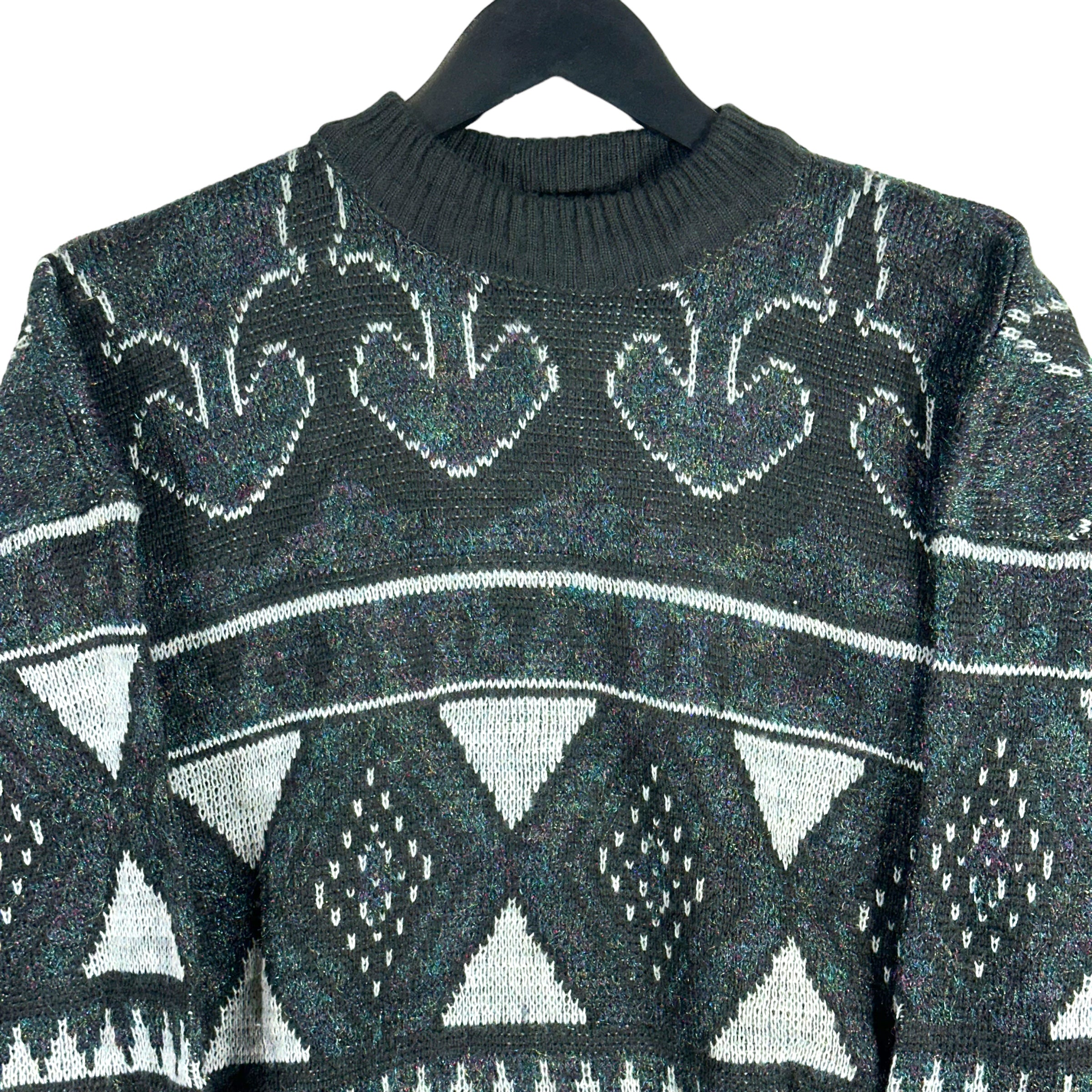 Vintage Wrap Around Pattern Sweater