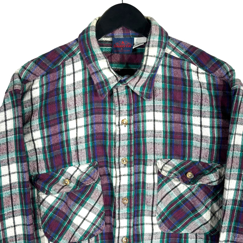 Vintage Dakota Plaid Button Down