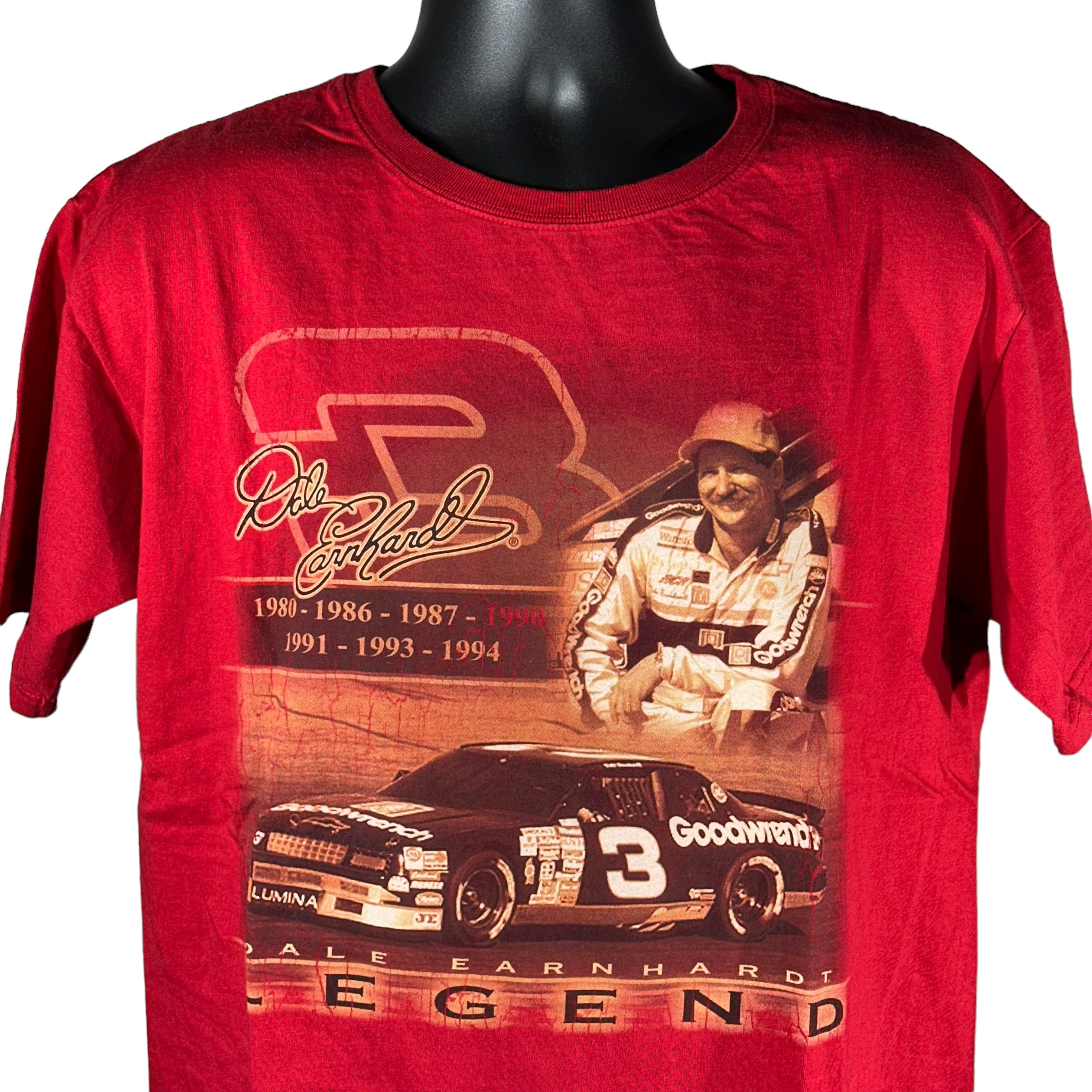 Vintage Dale Earnhardt NASCAR Legend Tee