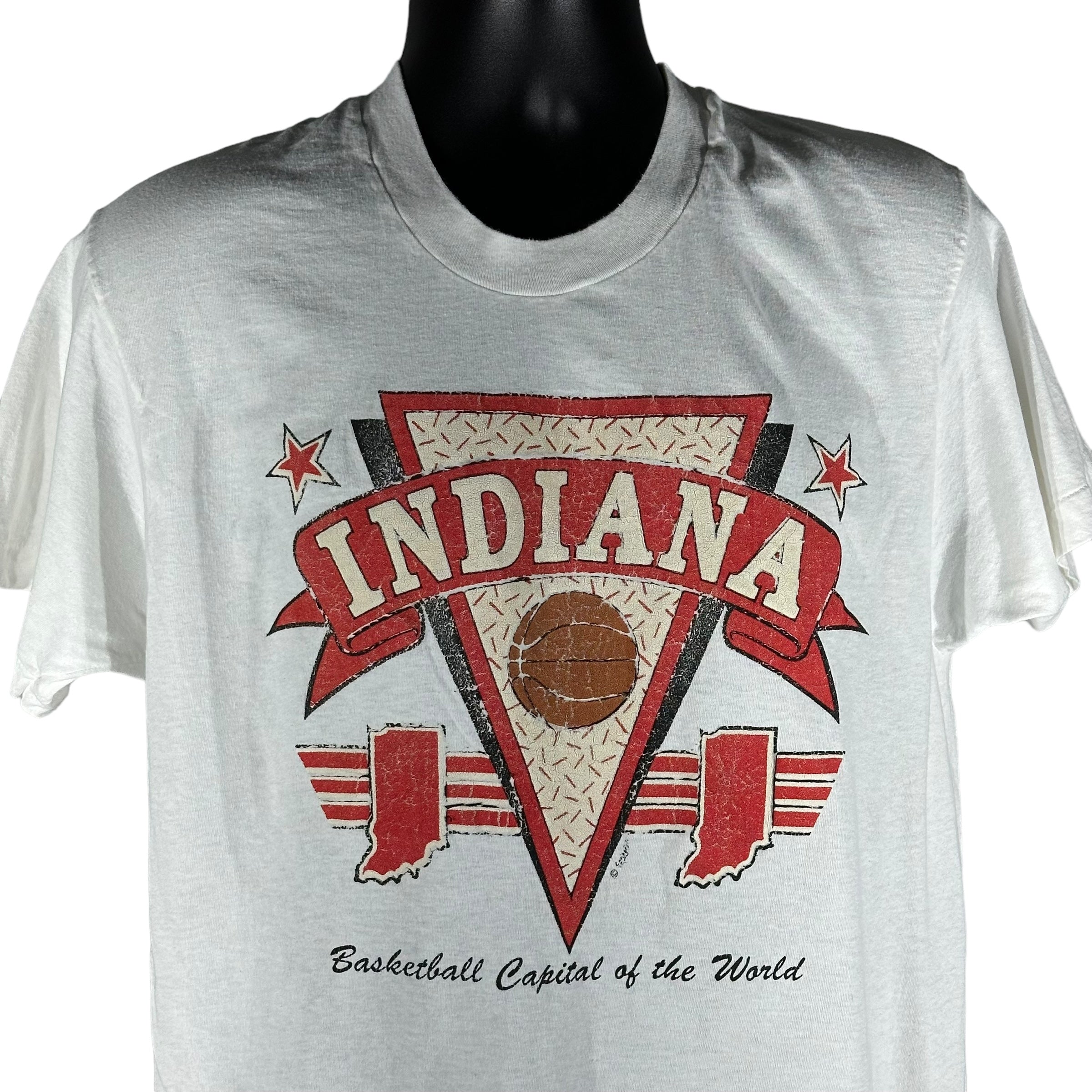 Vintage Indiana "Basketball Capital Of The World" Tee