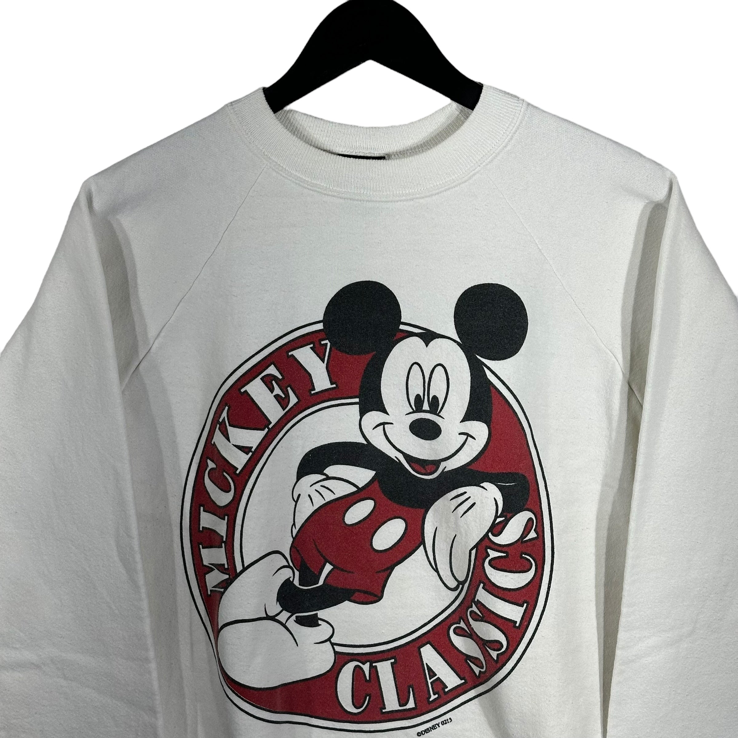 Vintage Mickey Classics Cropped Crewneck