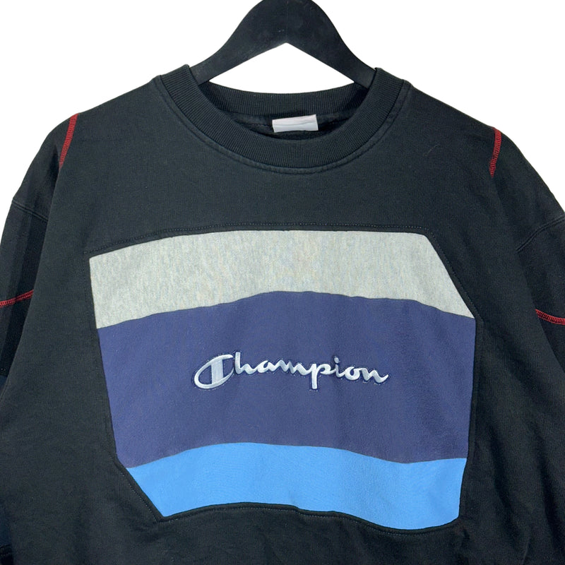 Vintage Champion Cut & Sew Crewneck