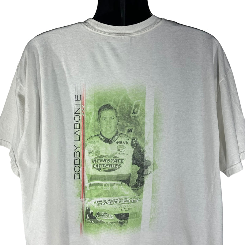 Vintage Interstate Batteries Boby Labonte Tee