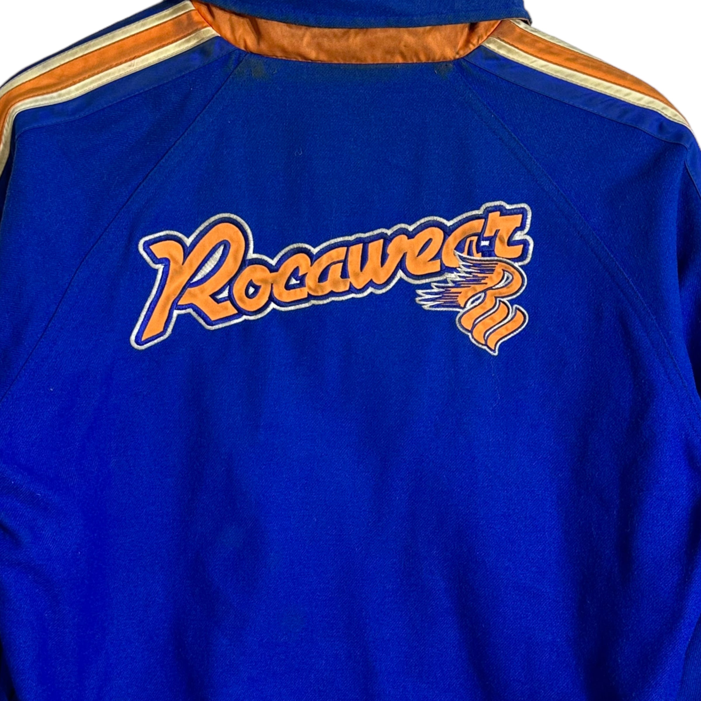 Vintage Rocawear Reversible Flame Bomber Jacket