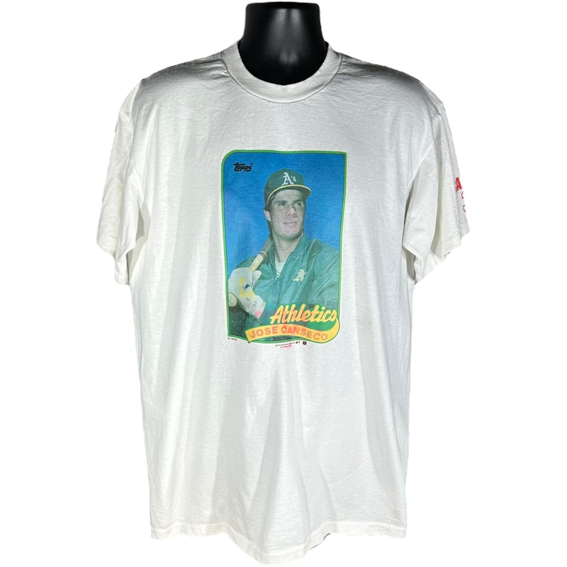 Vintage Oakland Athletics Jose Canseco Tee 1989