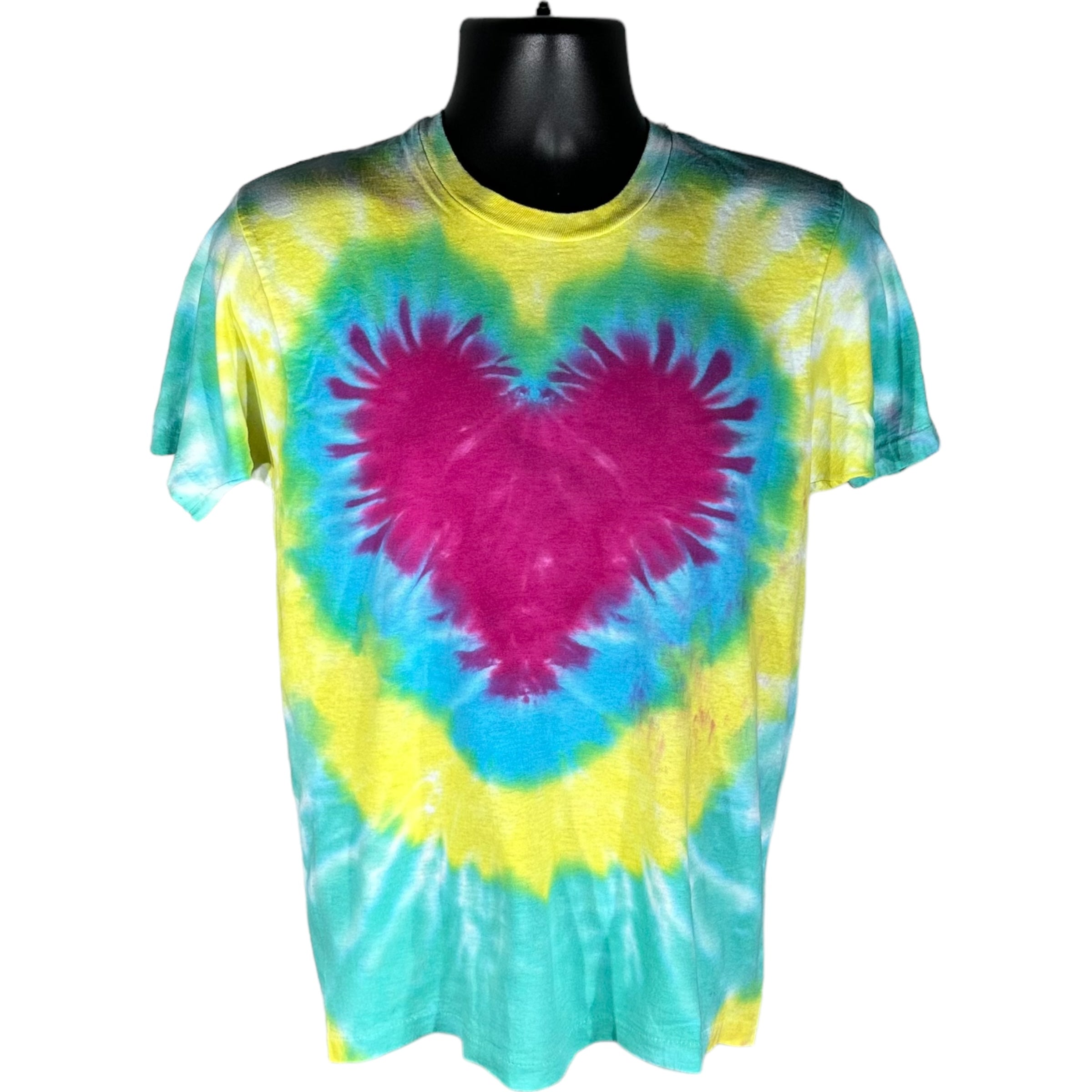 Vintage Heart Tie Dye Tee