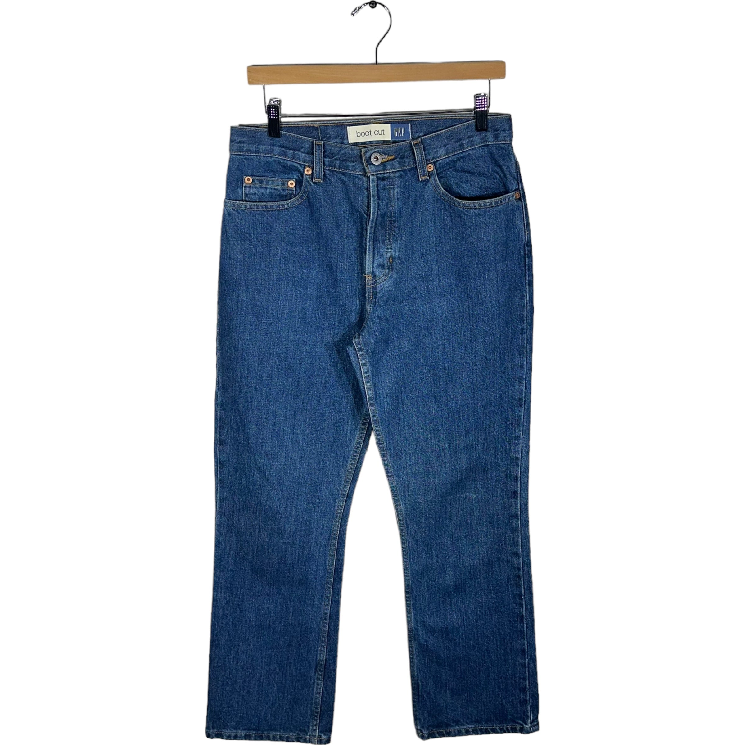 Vintage Gap Button Fly Boot Cut Denim Jeans