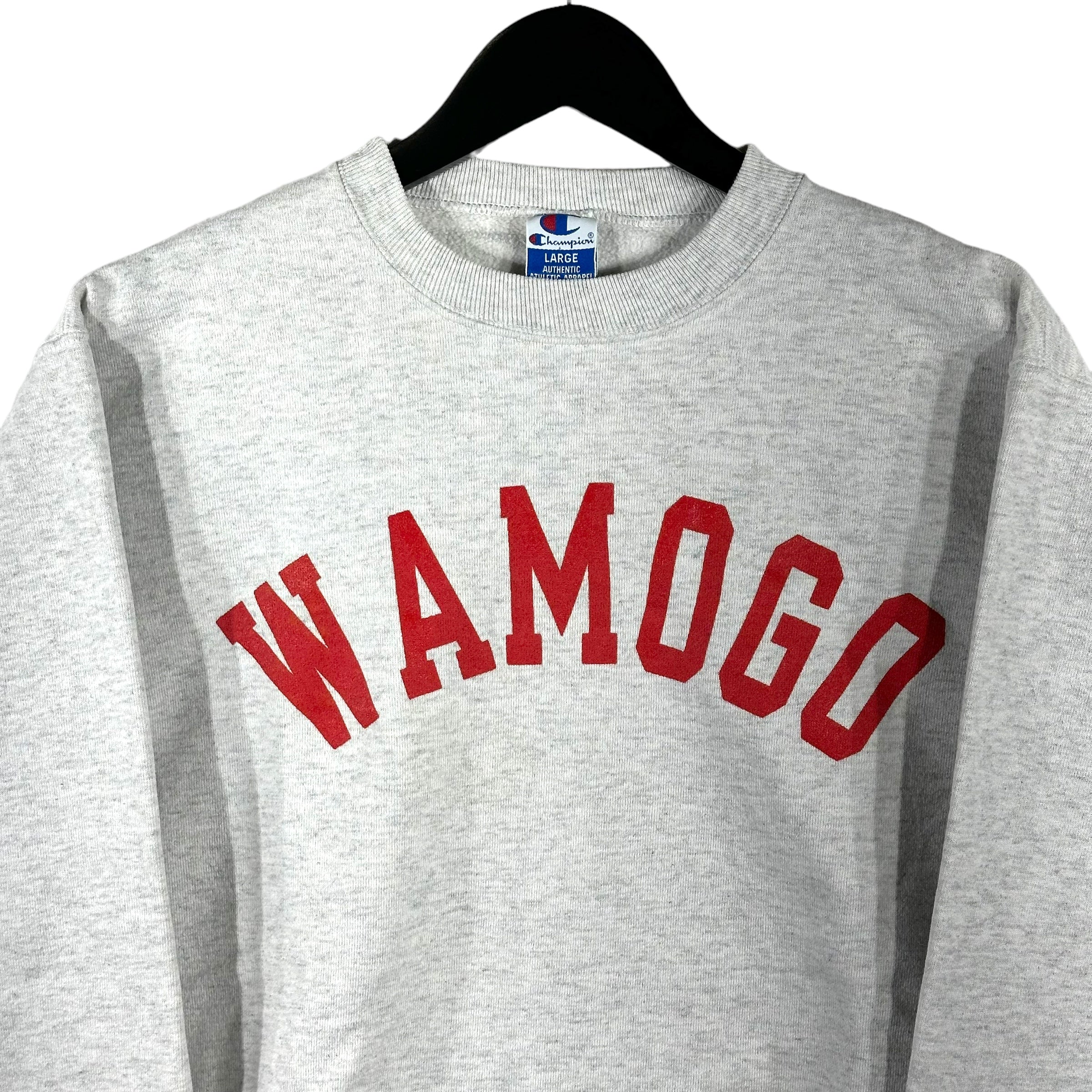 Vintage Wamogo Spellout Crewneck 90s