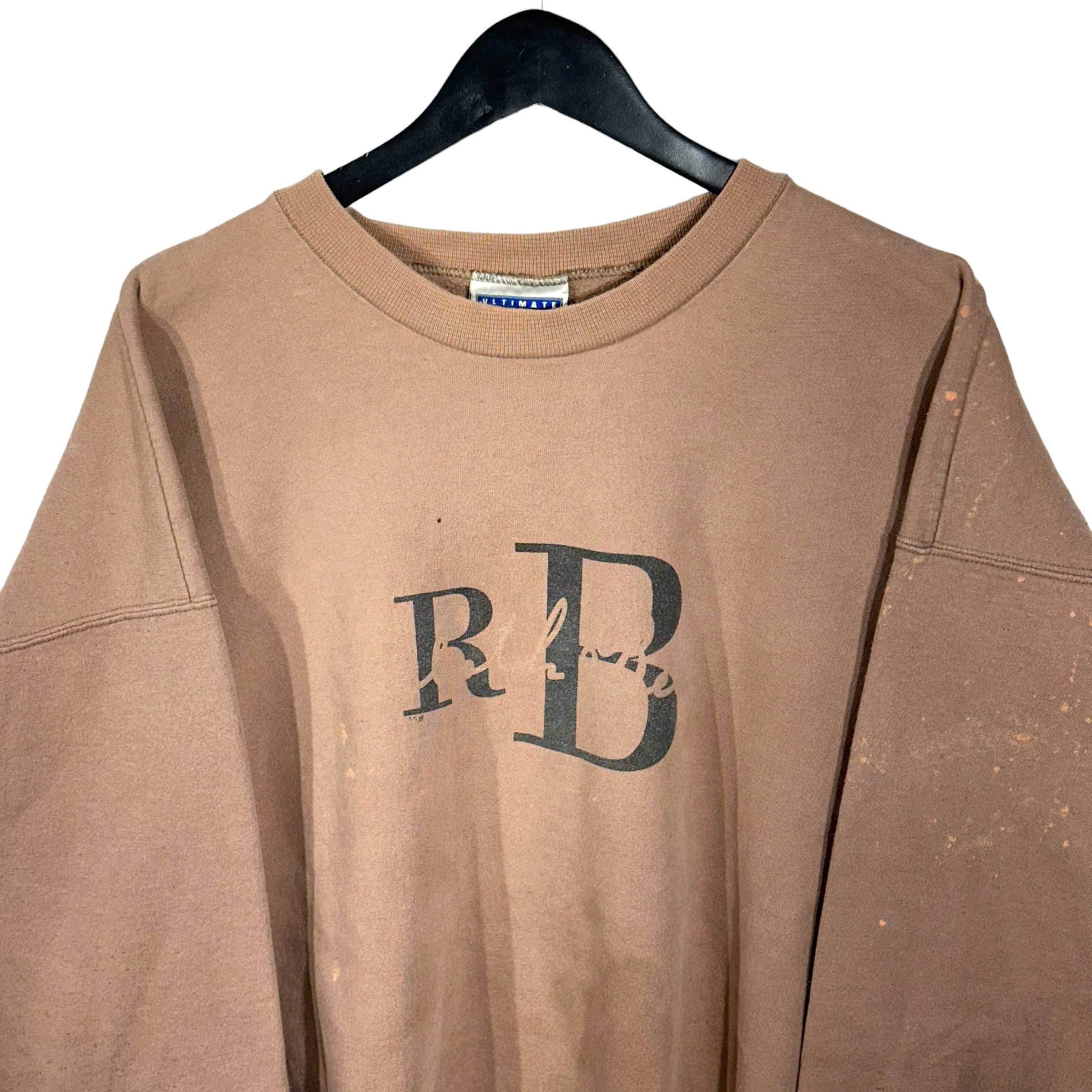 Vintage "RB" Bleach Stained Crewneck