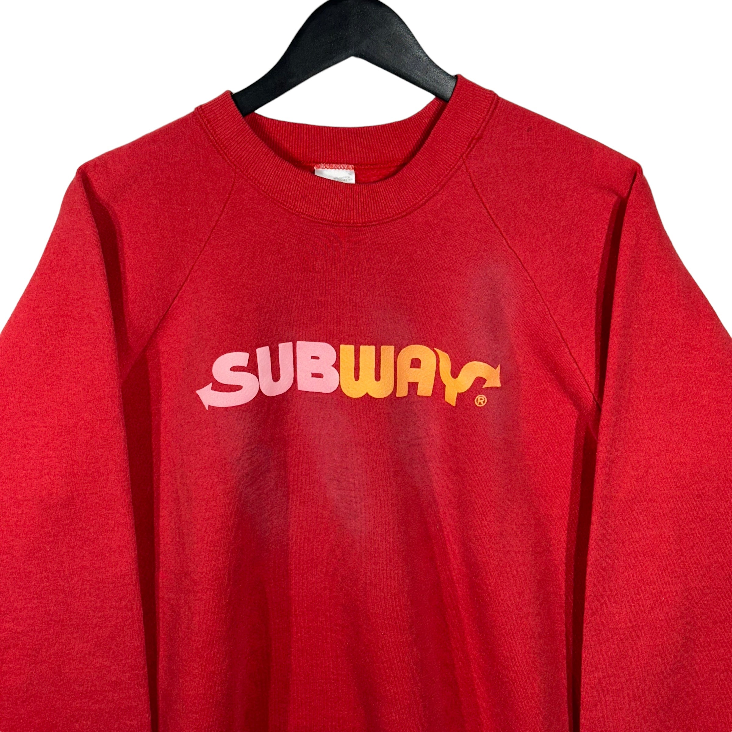 Vintage Subway Stained Crewneck