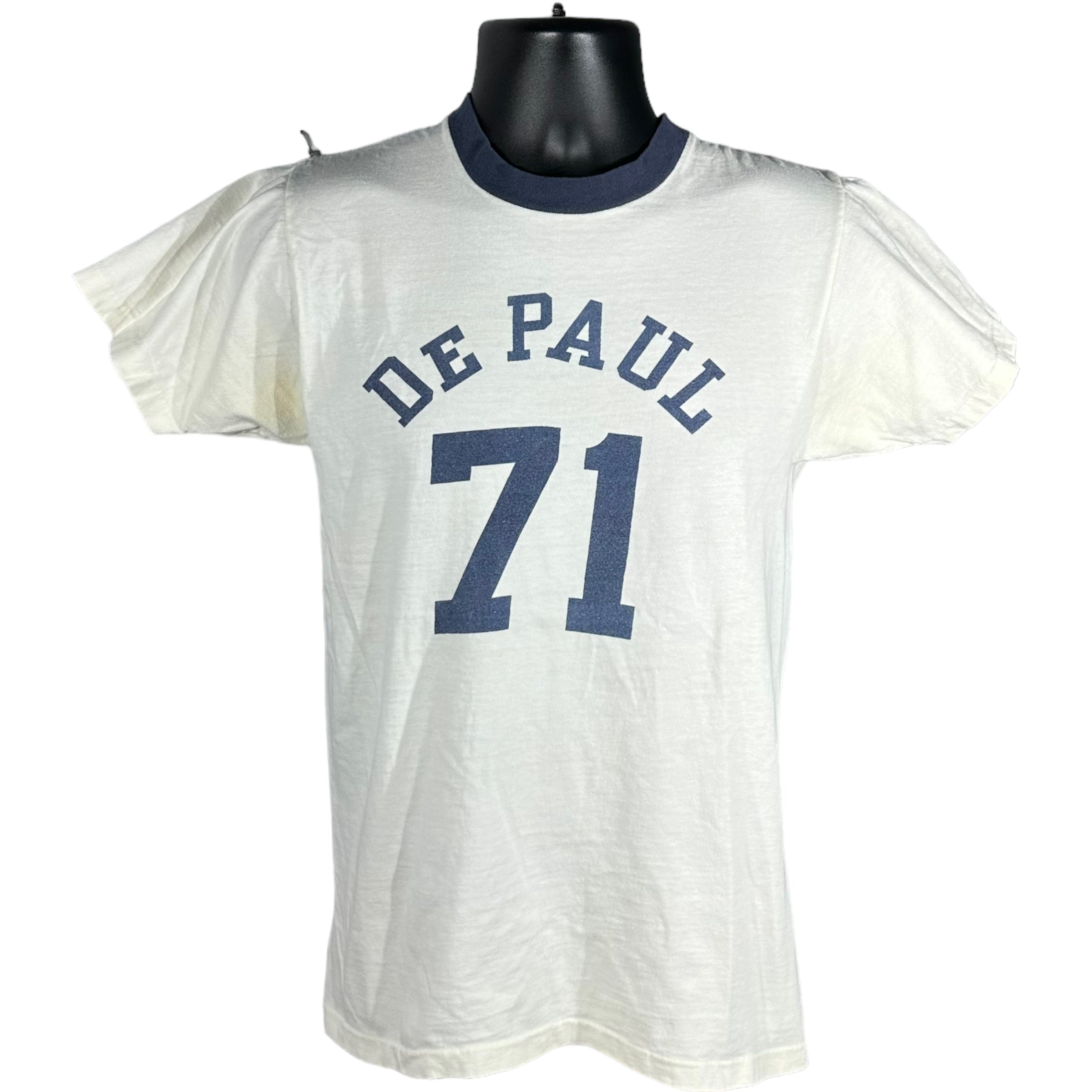 Vintage De Paul University Jersey Tee