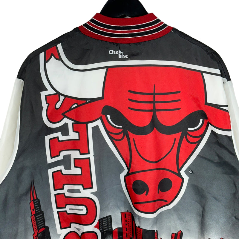 Vintage Chicago Bulls Fanimation Chalk Line Jacket