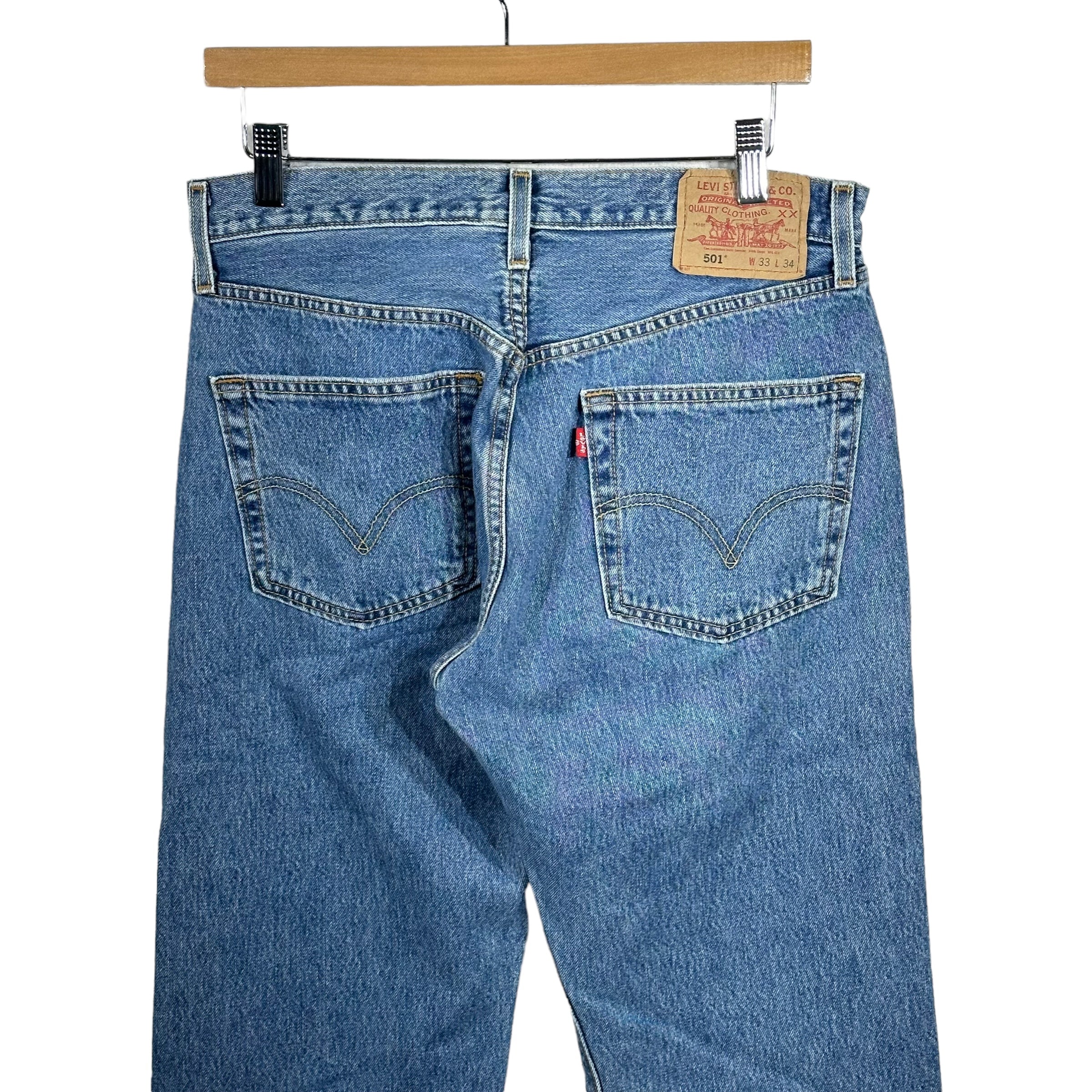 Vintage Levi's 501 Button Fly Jeans