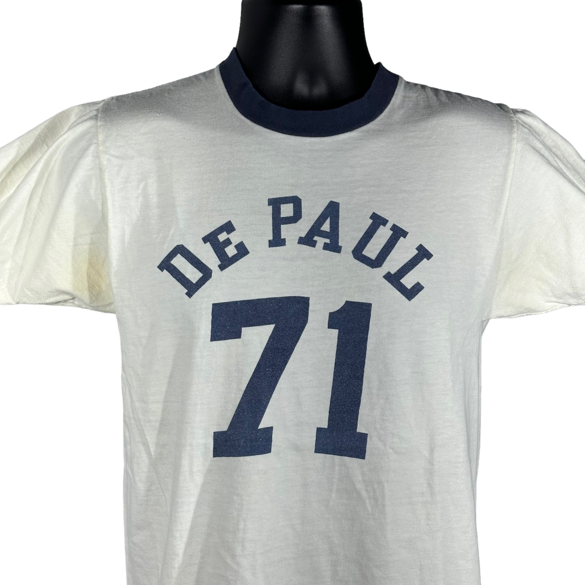 Vintage De Paul University Jersey Tee