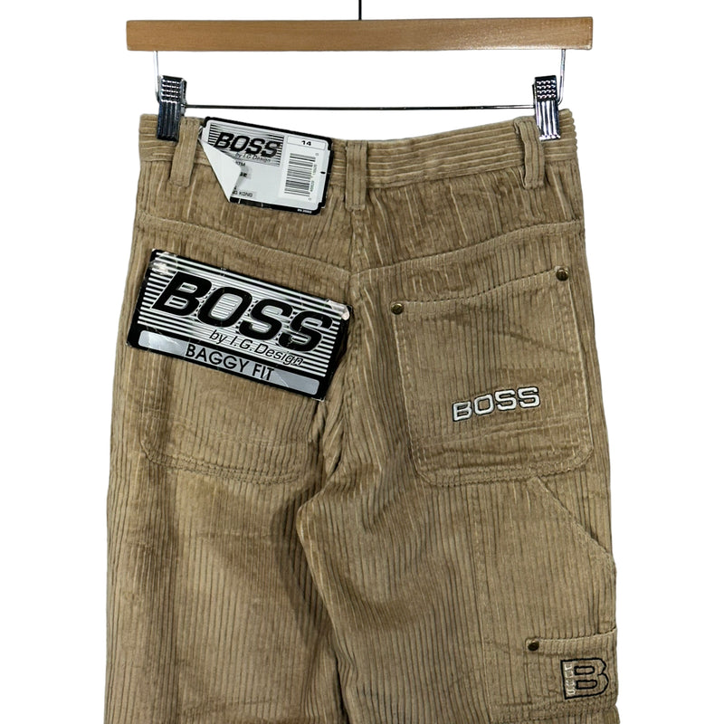 Vintage NWT Boss Straight Leg Corduroy Pants