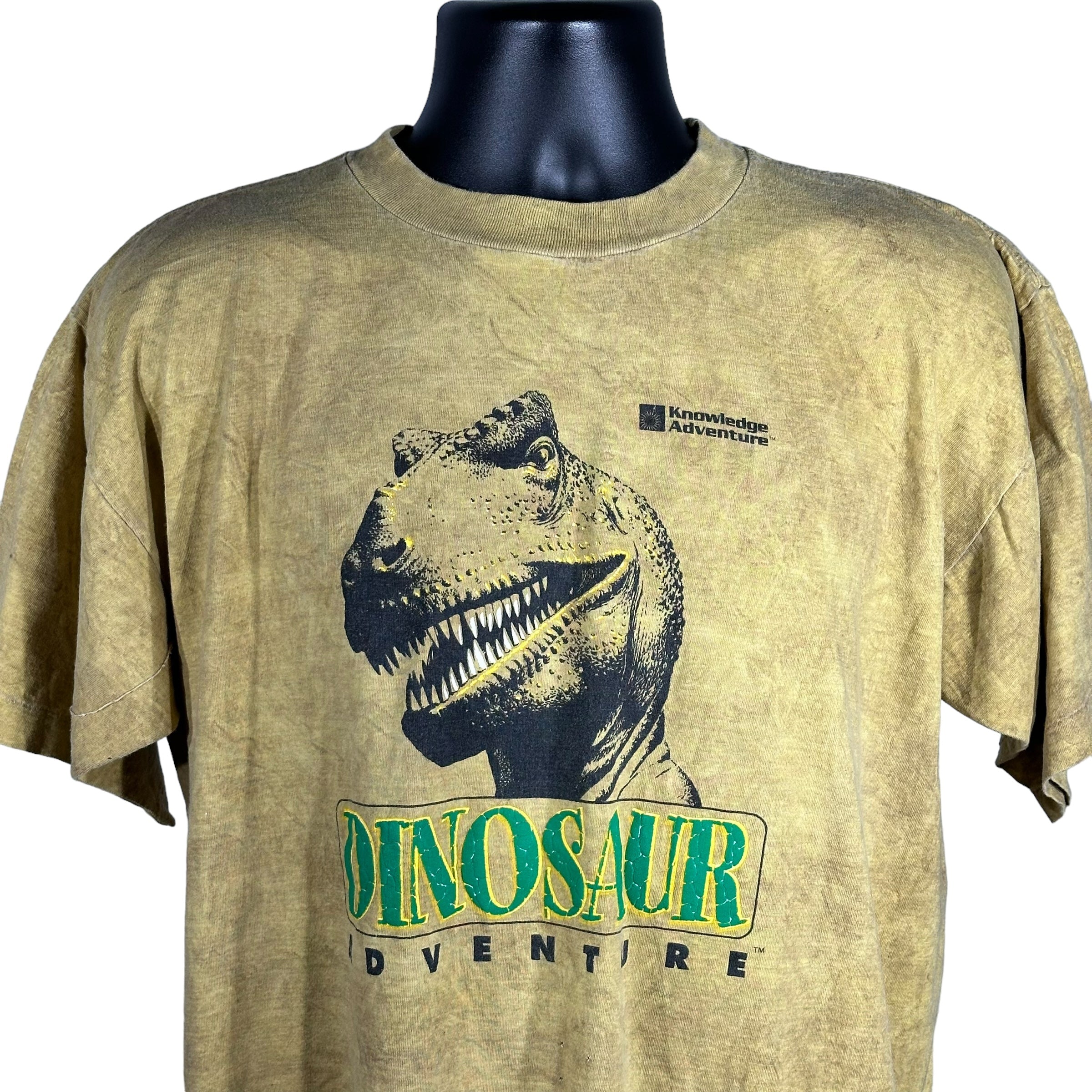 Vintage Dinosaur Adventure Knowledge Adventure Tee