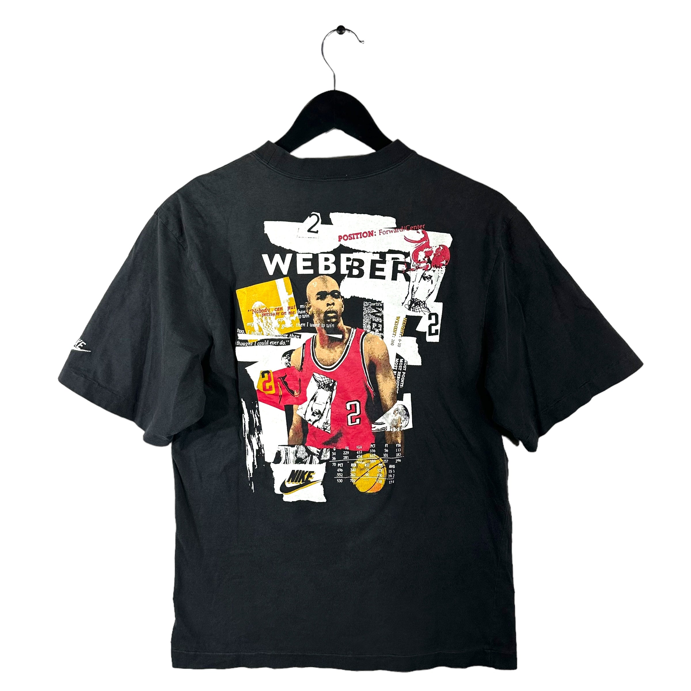 Vintage Chris Webber Nike Tee 90s