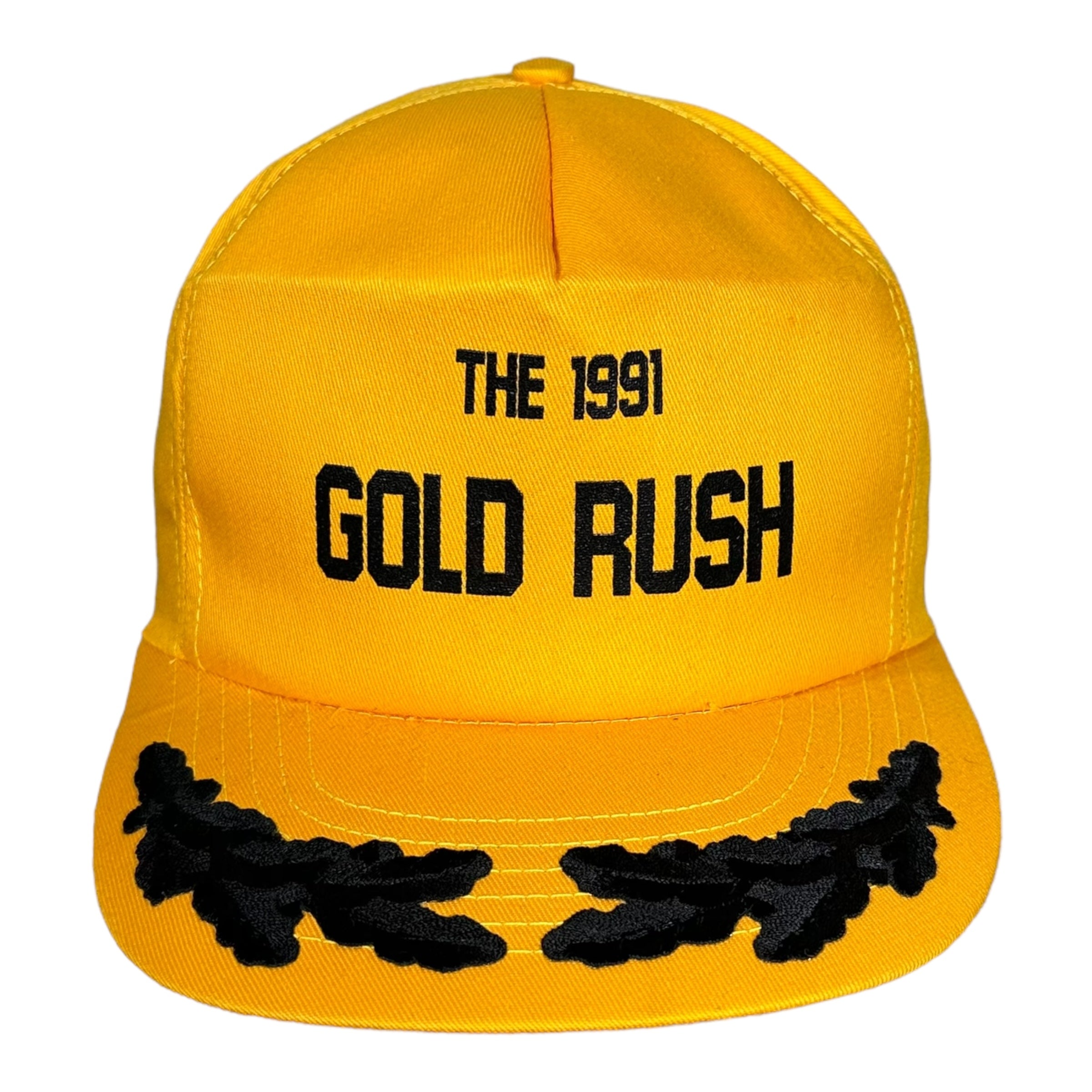 Vintage The 1991 Gold Rush Flat Bill Snapback