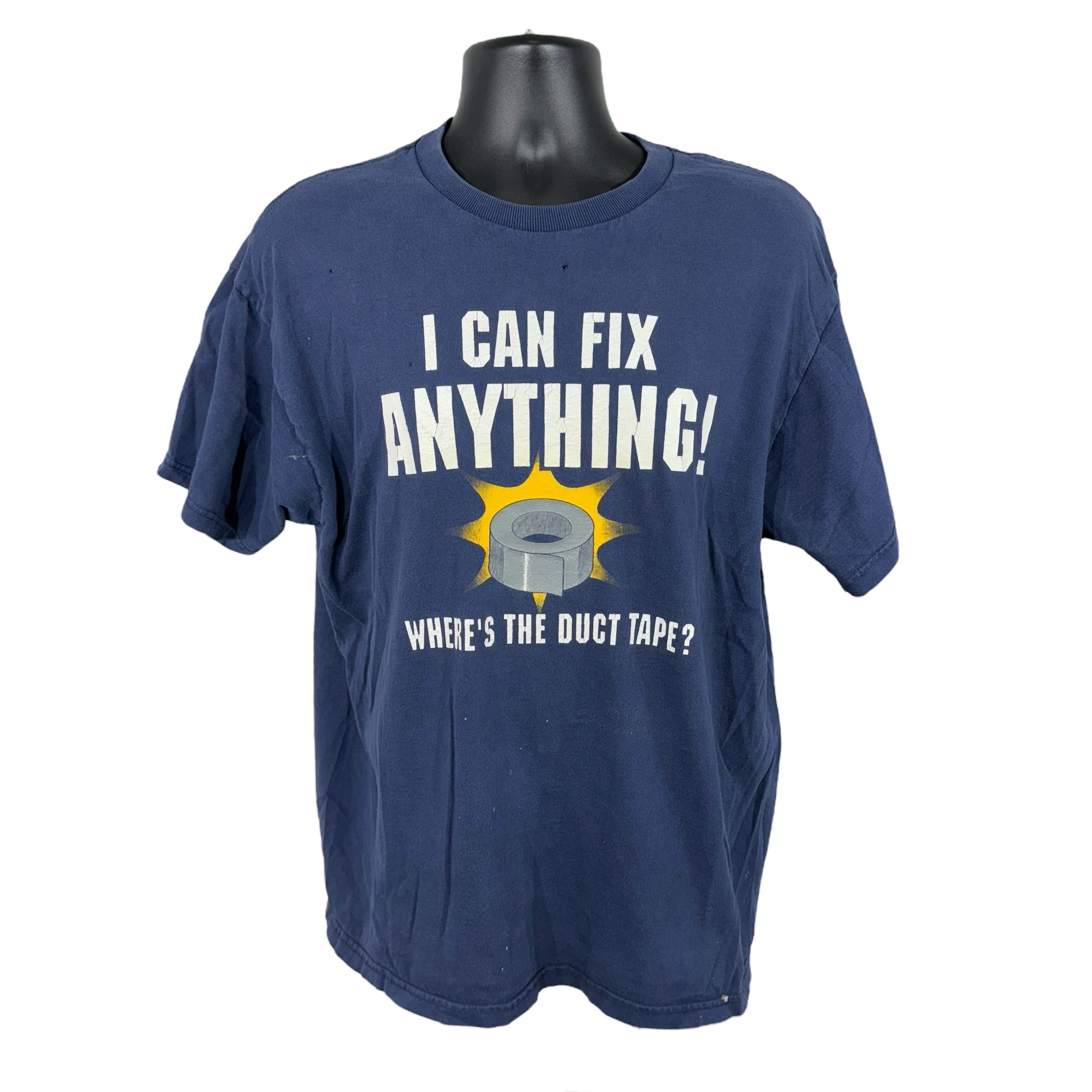 Vintage "I Can Fix Anything" Duct Tape Tee