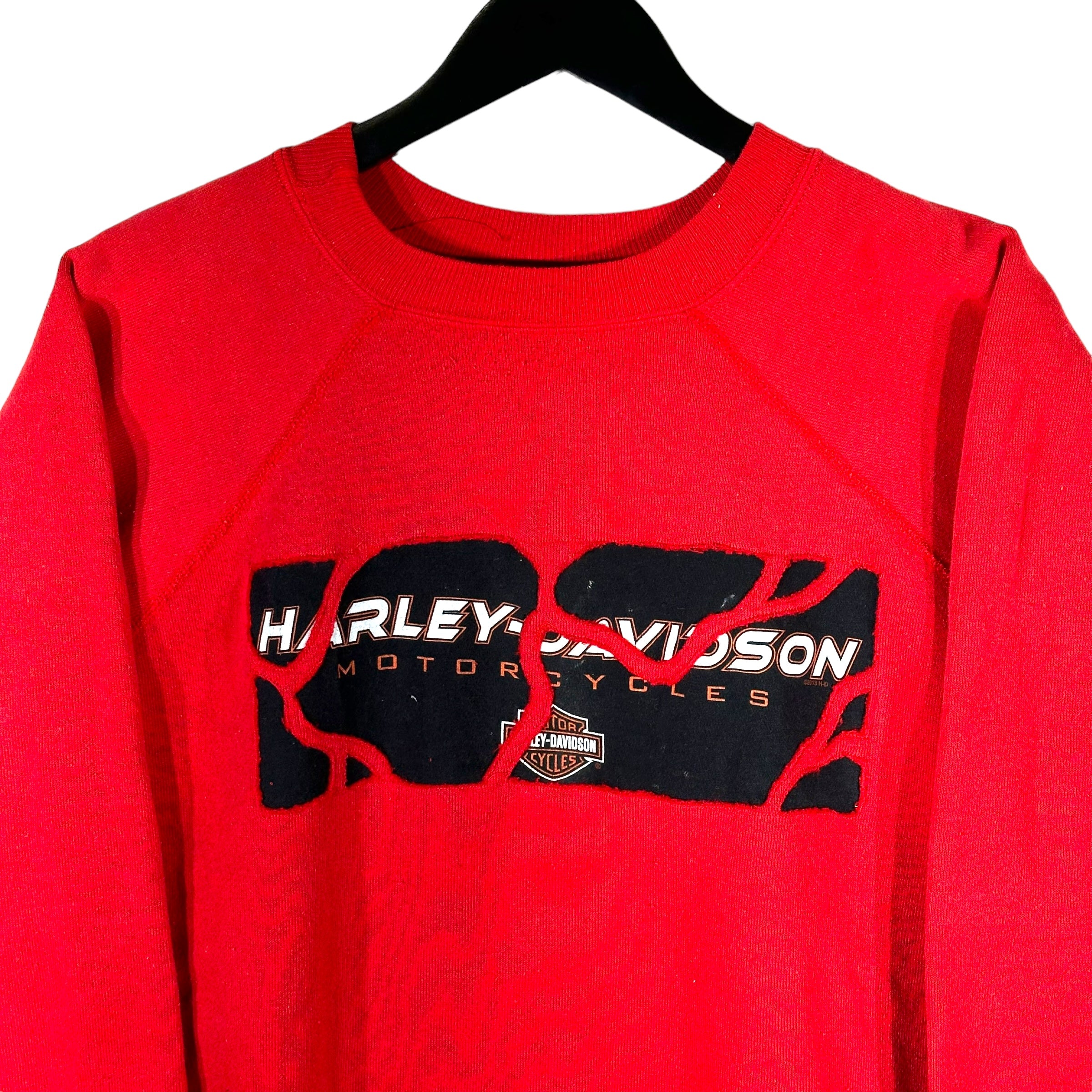 Vintage Harley Davidson Cut & Sew Crewneck