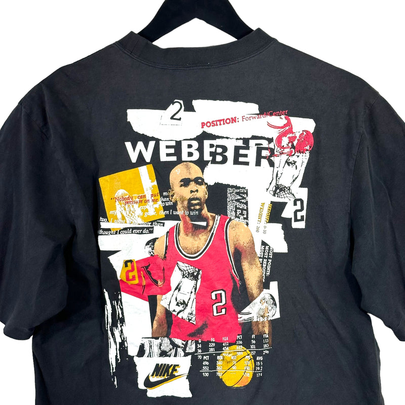 Vintage Chris Webber Nike Tee 90s